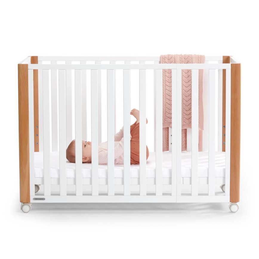 KINDERKRAFT SELECT - Бебешко легло 4 в 1 KOYA Premium бук/бор