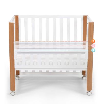 KINDERKRAFT SELECT - Бебешко легло 4 в 1 KOYA Premium бук/бор