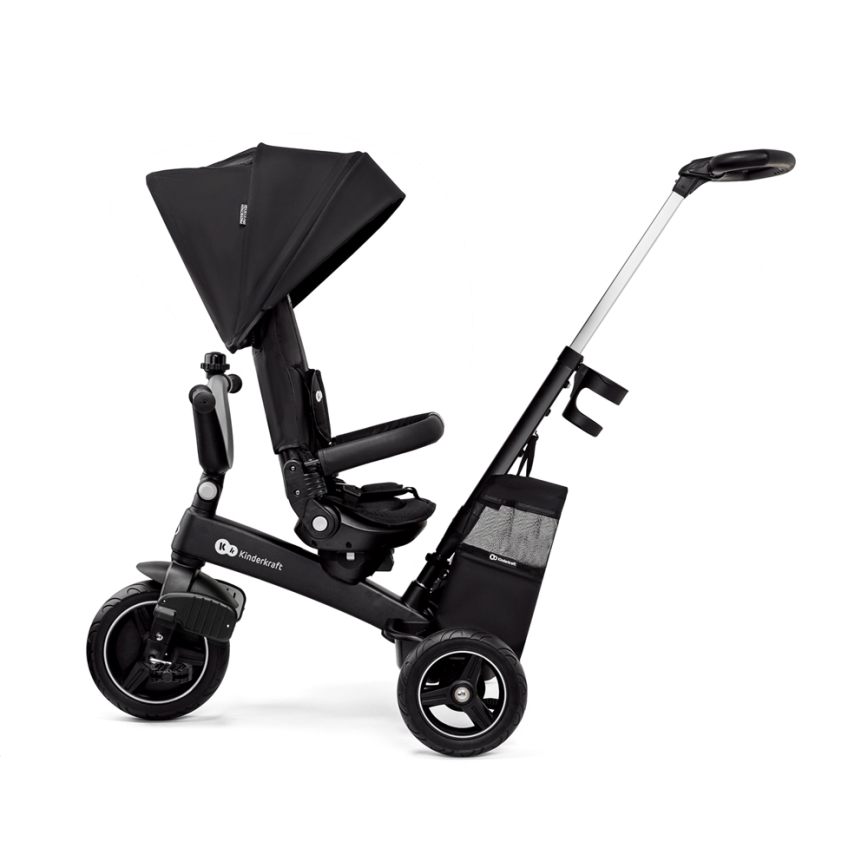 KINDERKRAFT SELECT - Детска триколка 5в1 EASYTWIST Premium черен