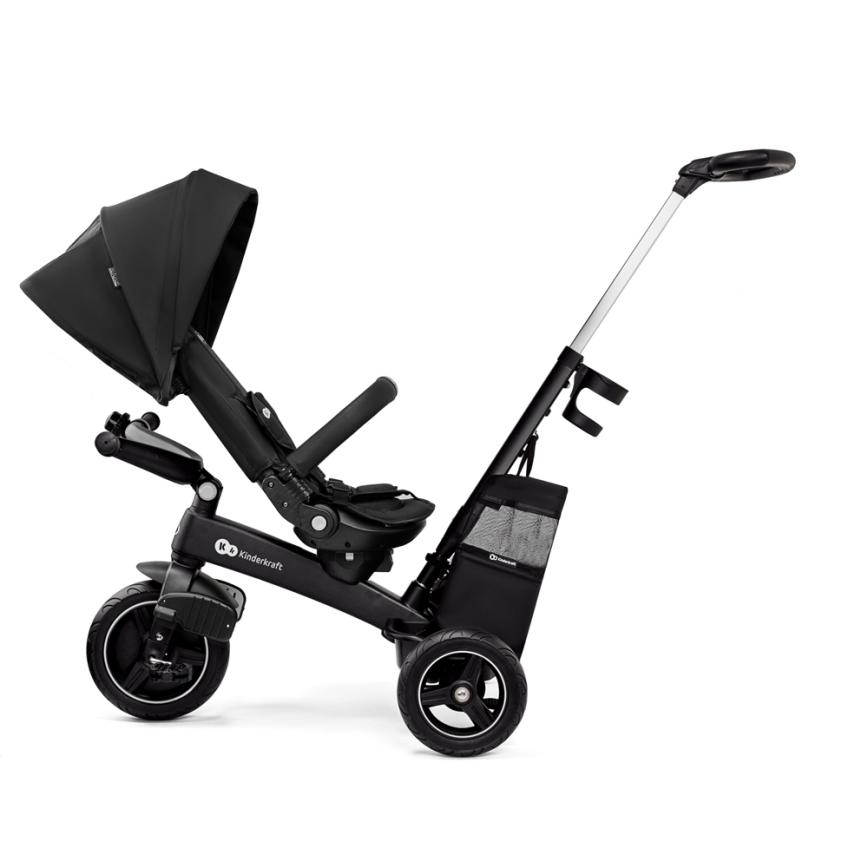 KINDERKRAFT SELECT - Детска триколка 5в1 EASYTWIST Premium черен