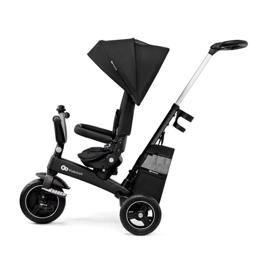 KINDERKRAFT SELECT - Детска триколка 5в1 EASYTWIST Premium черен