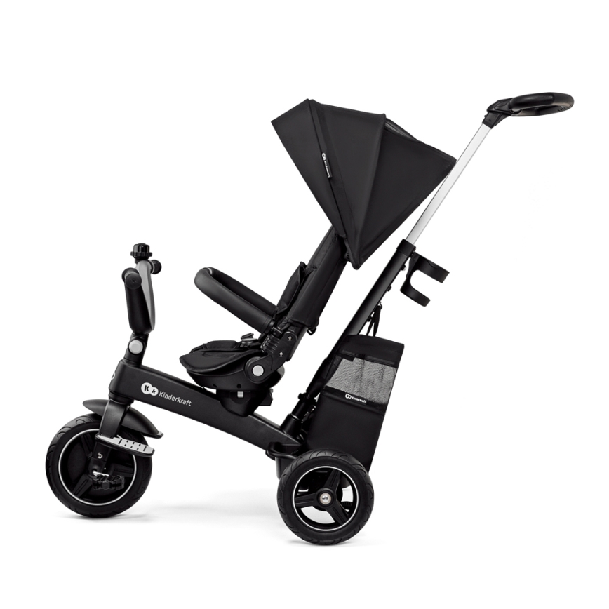 KINDERKRAFT SELECT - Детска триколка 5в1 EASYTWIST Premium черен