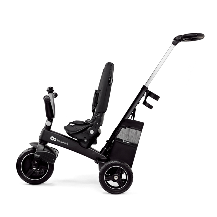 KINDERKRAFT SELECT - Детска триколка 5в1 EASYTWIST Premium черен