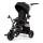 KINDERKRAFT SELECT - Детска триколка 5в1 EASYTWIST Premium черен