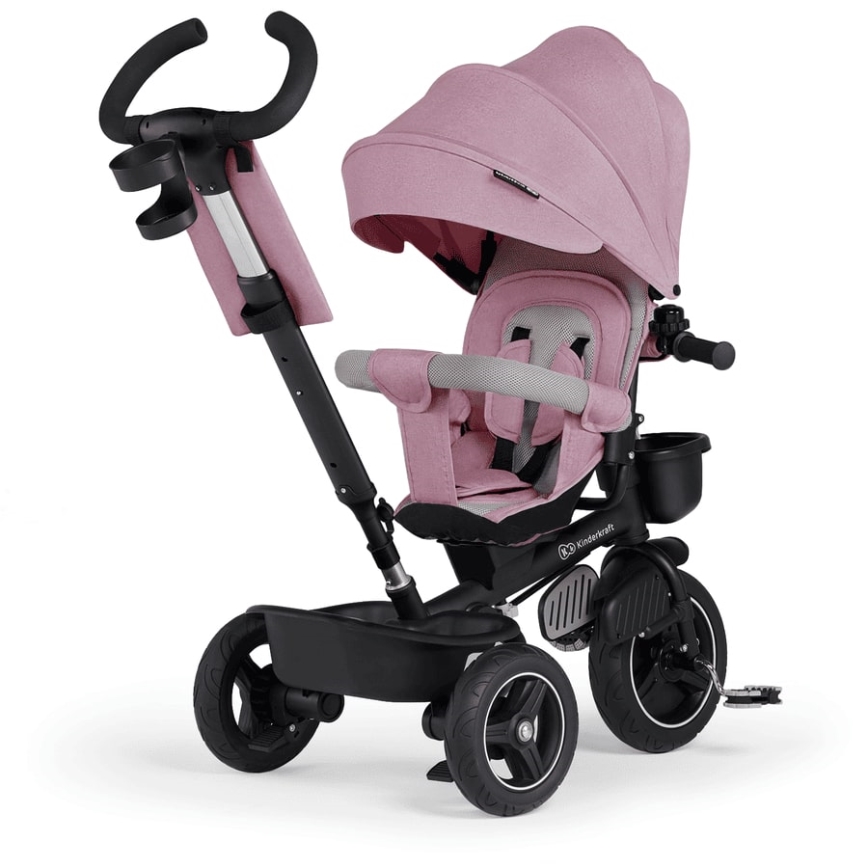 KINDERKRAFT - Детска триколка 5в1 SPINSTEP розова