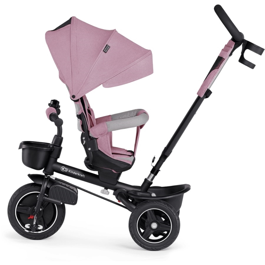 KINDERKRAFT - Детска триколка 5в1 SPINSTEP розова