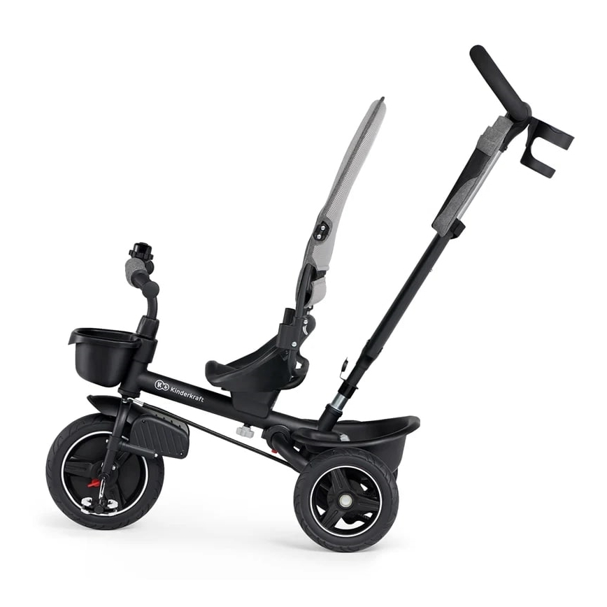 KINDERKRAFT - Детска триколка 5в1 SPINSTEP сива