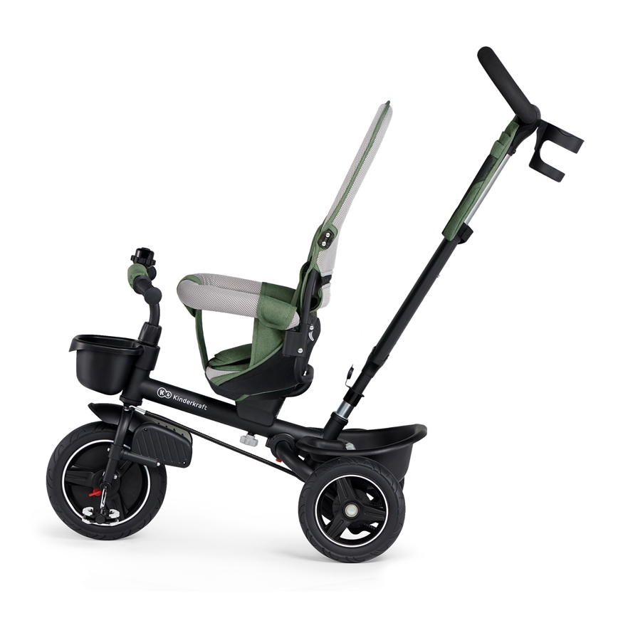 KINDERKRAFT SELECT - Детска триколка SPINSTEP Premium зелен