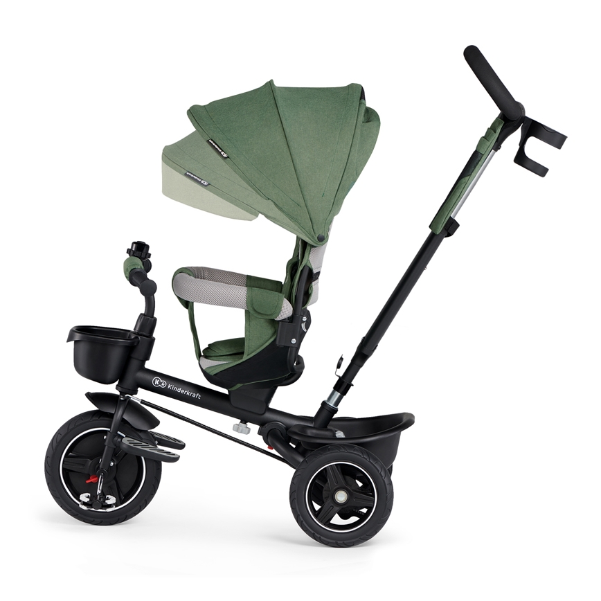 KINDERKRAFT SELECT - Детска триколка SPINSTEP Premium зелен