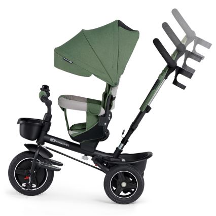 KINDERKRAFT SELECT - Детска триколка SPINSTEP Premium зелен
