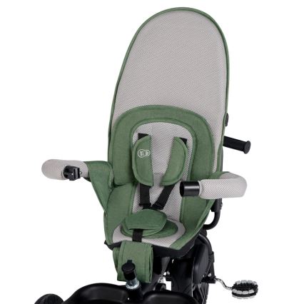 KINDERKRAFT SELECT - Детска триколка SPINSTEP Premium зелен