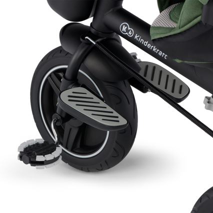 KINDERKRAFT SELECT - Детска триколка SPINSTEP Premium зелен