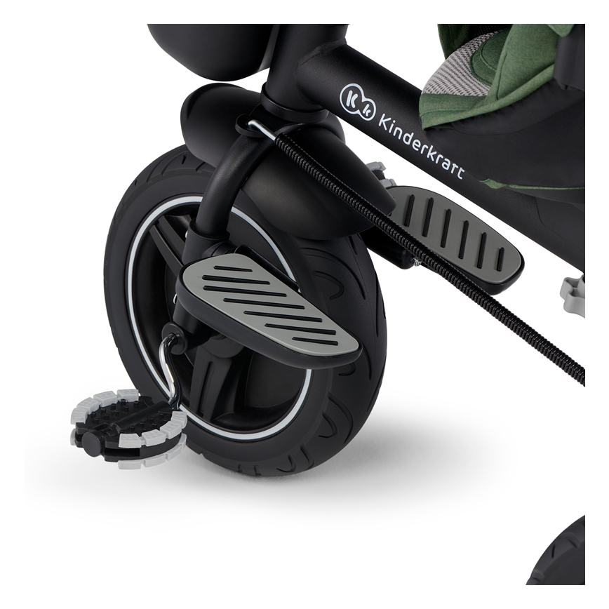 KINDERKRAFT SELECT - Детска триколка SPINSTEP Premium зелен