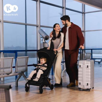 KINDERKRAFT SELECT - Детска количка PILOT 2 черен