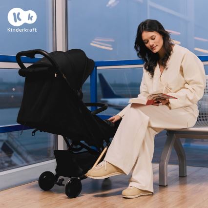 KINDERKRAFT SELECT - Детска количка PILOT 2 черен