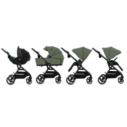 KINDERKRAFT SELECT - Детска количка 2в1 YOXI Mystic зелен