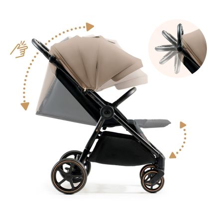 KINDERKRAFT SELECT - Детска количка MITZY Linen бежов