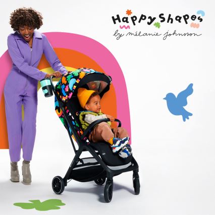 KINDERKRAFT SELECT - Детска количка NUBI 2 Happy shapes