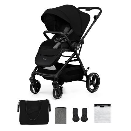 KINDERKRAFT SELECT - Детска количка YOXI Pure черен