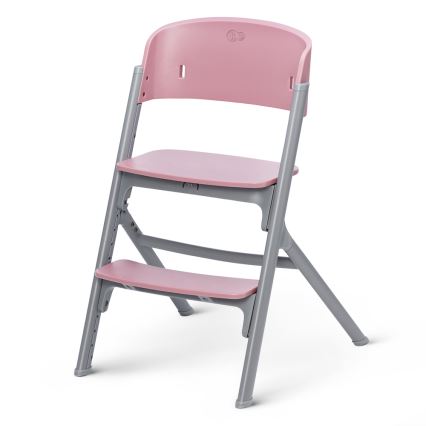 KINDERKRAFT SELECT - Детско столче за хранене 3в1 LIVY Premium Aster розов