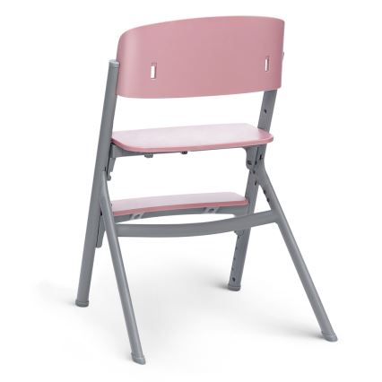 KINDERKRAFT SELECT - Детско столче за хранене 3в1 LIVY Premium Aster розов