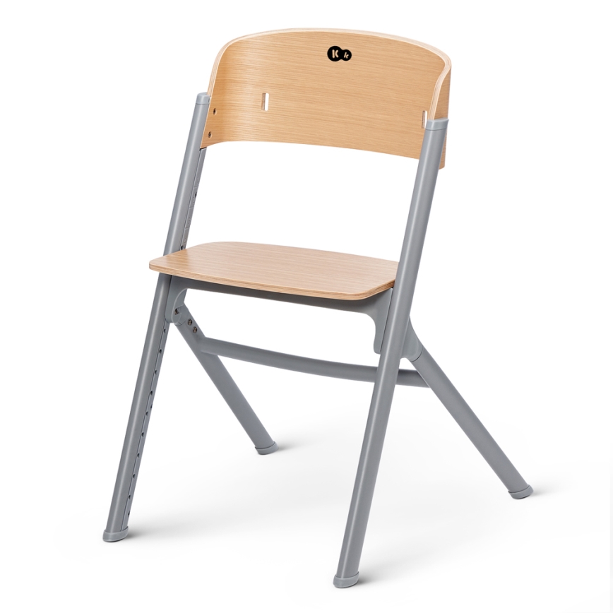 KINDERKRAFT SELECT - Детско столче за хранене 3в1 LIVY Premium дъб