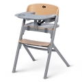 KINDERKRAFT SELECT - Детско столче за хранене 3 в 1 LIVY Premium дъб