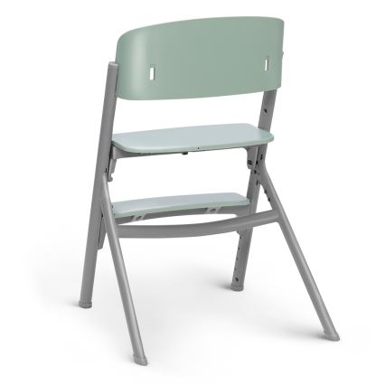 KINDERKRAFT SELECT - Детски стол за хранене 3 в 1 LIVY Premium Olive green + бебешко шезлонгче CALMEE