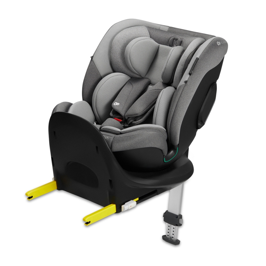 KINDERKRAFT SELECT - Седалка за кола I-FIX (40-150 см) Cool сив