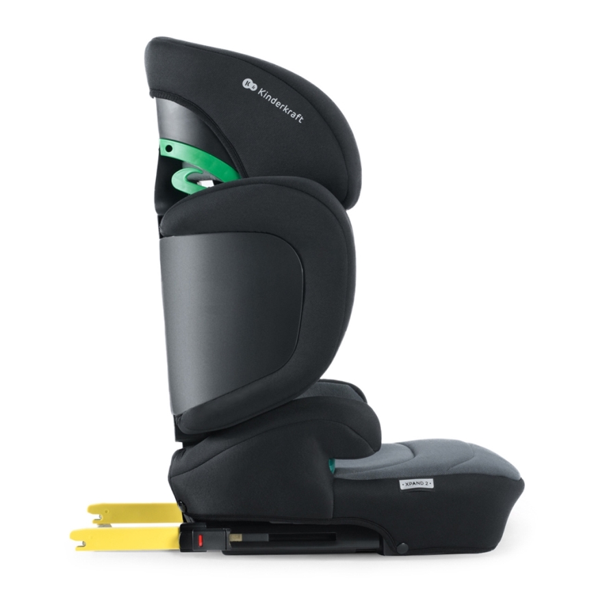 KINDERKRAFT SELECT - Седалка за кола XPAND 2 i-Size (100-150 см) Premium Graphite черен