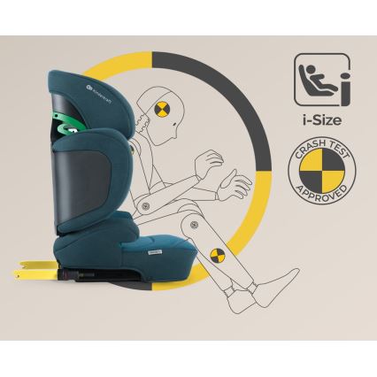 KINDERKRAFT SELECT - Седалка за кола XPAND 2 i-Size (100-150 см) Premium Harbour син