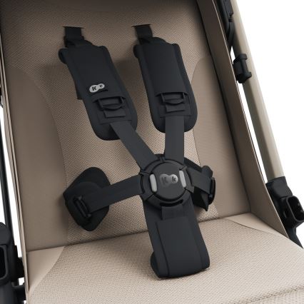 KINDERKRAFT SELECT - Спортна количка NUBI 3, пясъчно бежова