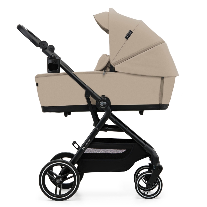 KINDERKRAFT SELECT - Комбинирана бебешка количка 2в1 YOXI Sand бежов