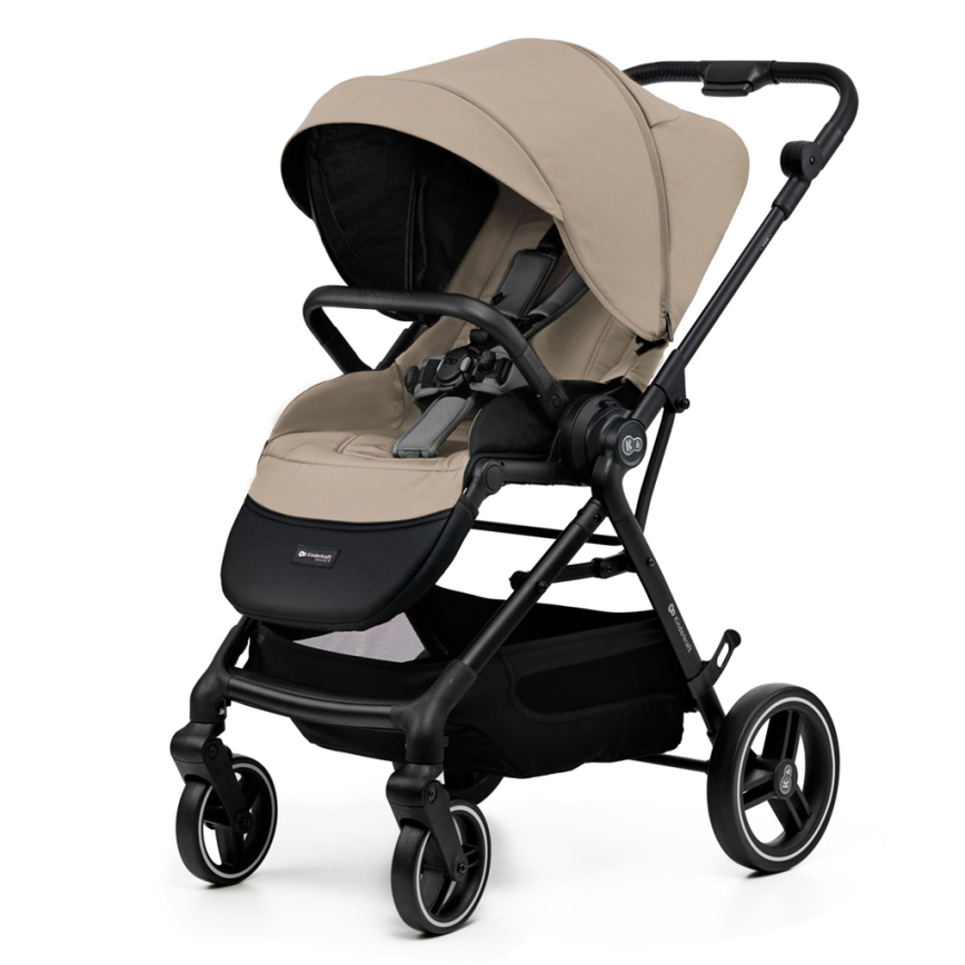 KINDERKRAFT SELECT - Комбинирана бебешка количка 2в1 YOXI Sand бежов