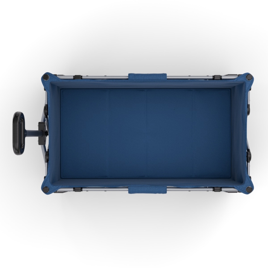 KINDERKRAFT - Сгъваема транспортна количка WAGON ROLLSTER синя