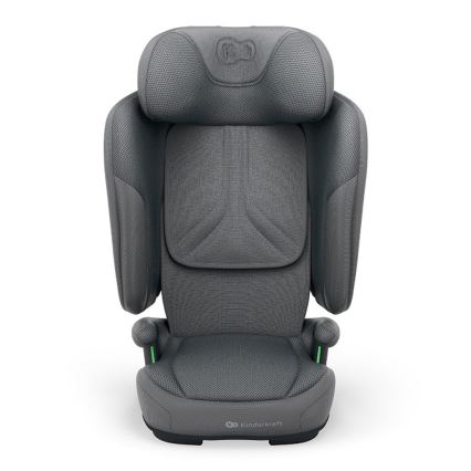 KINDERKRAFT - Сгъваемо детско столче за кола UNITY 2 i-Size 100-150 см сиво