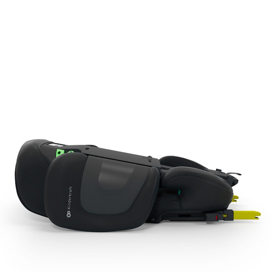 KINDERKRAFT - Сгъваемо детско столче за кола XPAND 2 PRO 100-150 cm черно