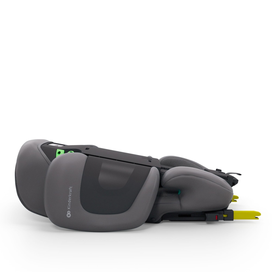 KINDERKRAFT - Сгъваемо детско столче за кола XPAND 2 PRO 100-150 cm сиво