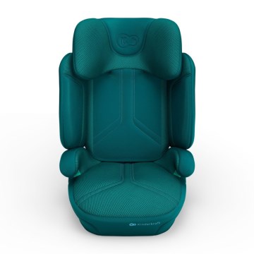 KINDERKRAFT - Сгъваемо детско столче за кола XPAND 2 PRO 100-150 cm тюркоазено