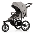 KINDERKRAFT - Спортна бебешка количка HELSI2, сива