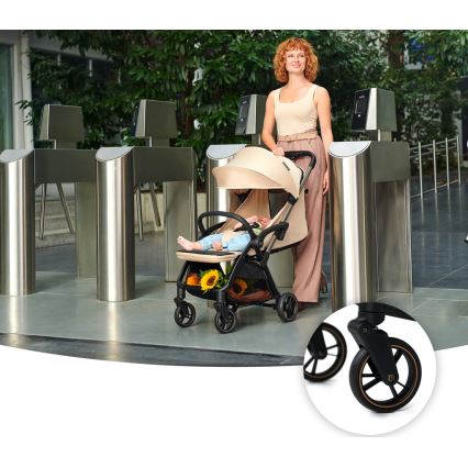 KINDERKRAFT - Спортна количка APINO бежова