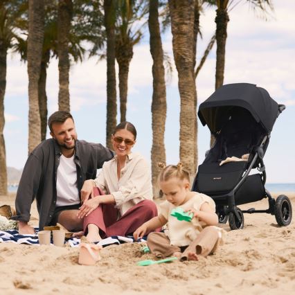 KINDERKRAFT - Спортна количка MITZY Air черна