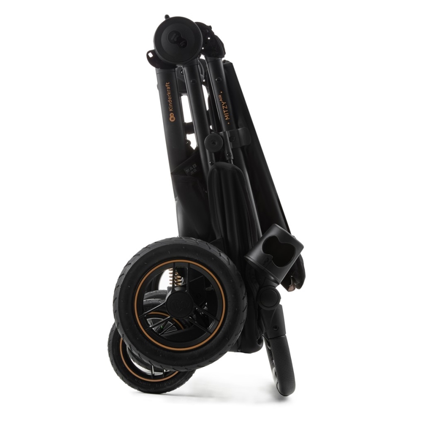 KINDERKRAFT - Спортна количка MITZY Air черна