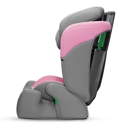 KINDERKRAFT - Столче за кола COMFORT UP i-Size (76-150 см) сив/розов