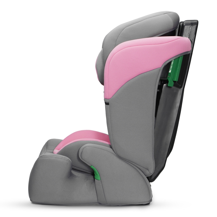 KINDERKRAFT - Столче за кола COMFORT UP i-Size (76-150 см) сив/розов