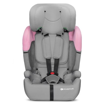 KINDERKRAFT - Столче за кола COMFORT UP i-Size (76-150 см) сив/розов