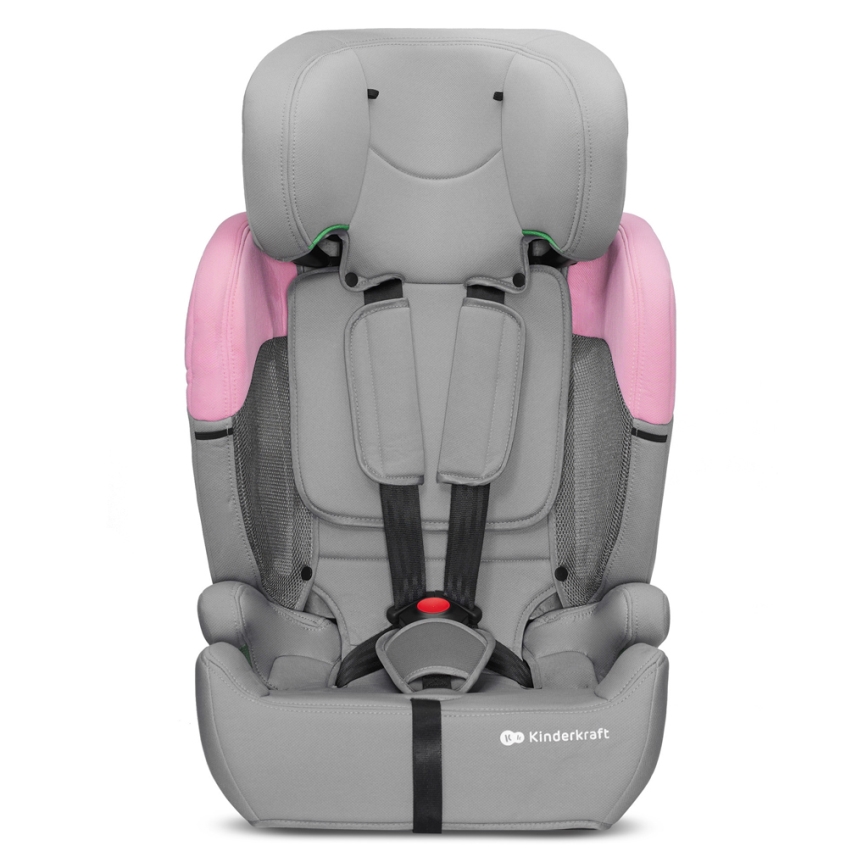 KINDERKRAFT - Столче за кола COMFORT UP i-Size (76-150 см) сив/розов
