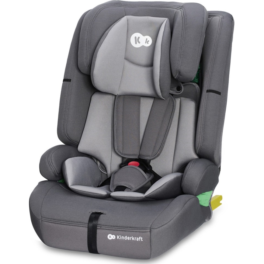 KINDERKRAFT - Столче за кола SAFETY FIX 2 i-Size (76-150 см) сив