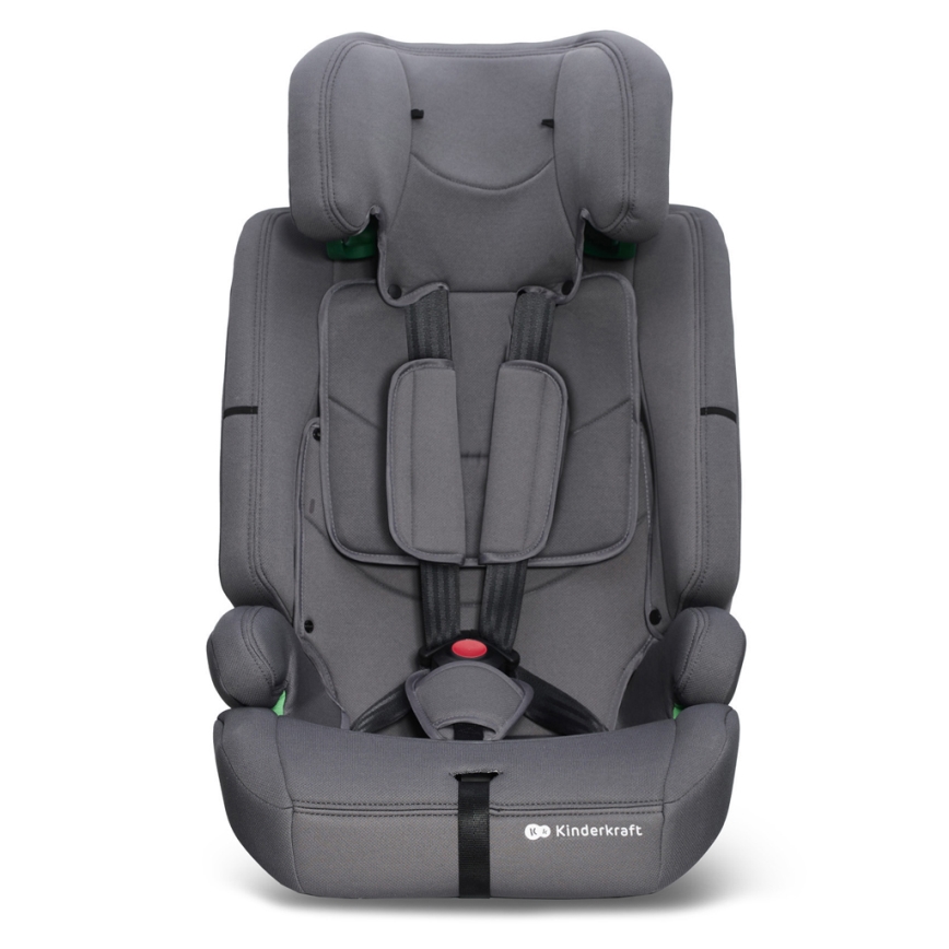 KINDERKRAFT - Столче за кола SAFETY FIX 2 i-Size (76-150 см) сив
