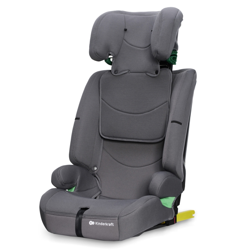 KINDERKRAFT - Столче за кола SAFETY FIX 2 i-Size (76-150 см) сив